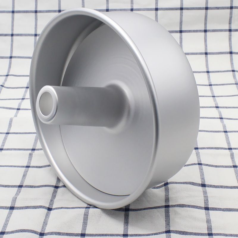 Set of  Pieces Food Cake Pan Aluminum Non-Stick Round Chiffon Cake Baking - 8 inch with Removable Bottoms