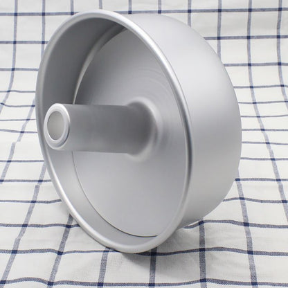 Set of  Pieces Food Cake Pan Aluminum Non-Stick Round Chiffon Cake Baking - 8 inch with Removable Bottoms