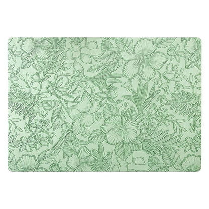 Placemats Set of 3 Faux Leather Place Mats Heat Resistant Waterproof Wipeable NonSlip Dining Table Mats Tabletop Decor for Kitchen