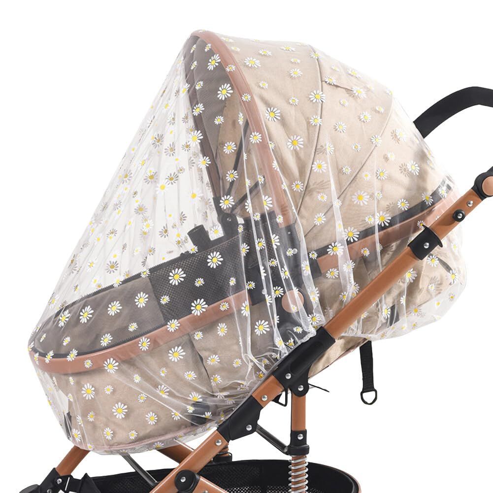 Reliable Baby Stroller Mosquito Net Baby Stroller Full Cover Mosquito Net Print Stroller Mosquito Net for Strollers