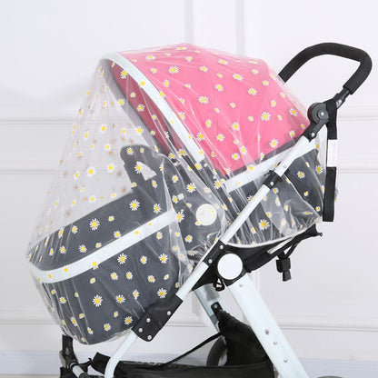 Reliable Baby Stroller Mosquito Net Baby Stroller Full Cover Mosquito Net Print Stroller Mosquito Net for Strollers