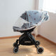 Mosquito Net for Stroller, Reliable Baby Stroller Mosquito Net Baby Stroller Full Cover Mosquito Net Print Stroller Mosquito