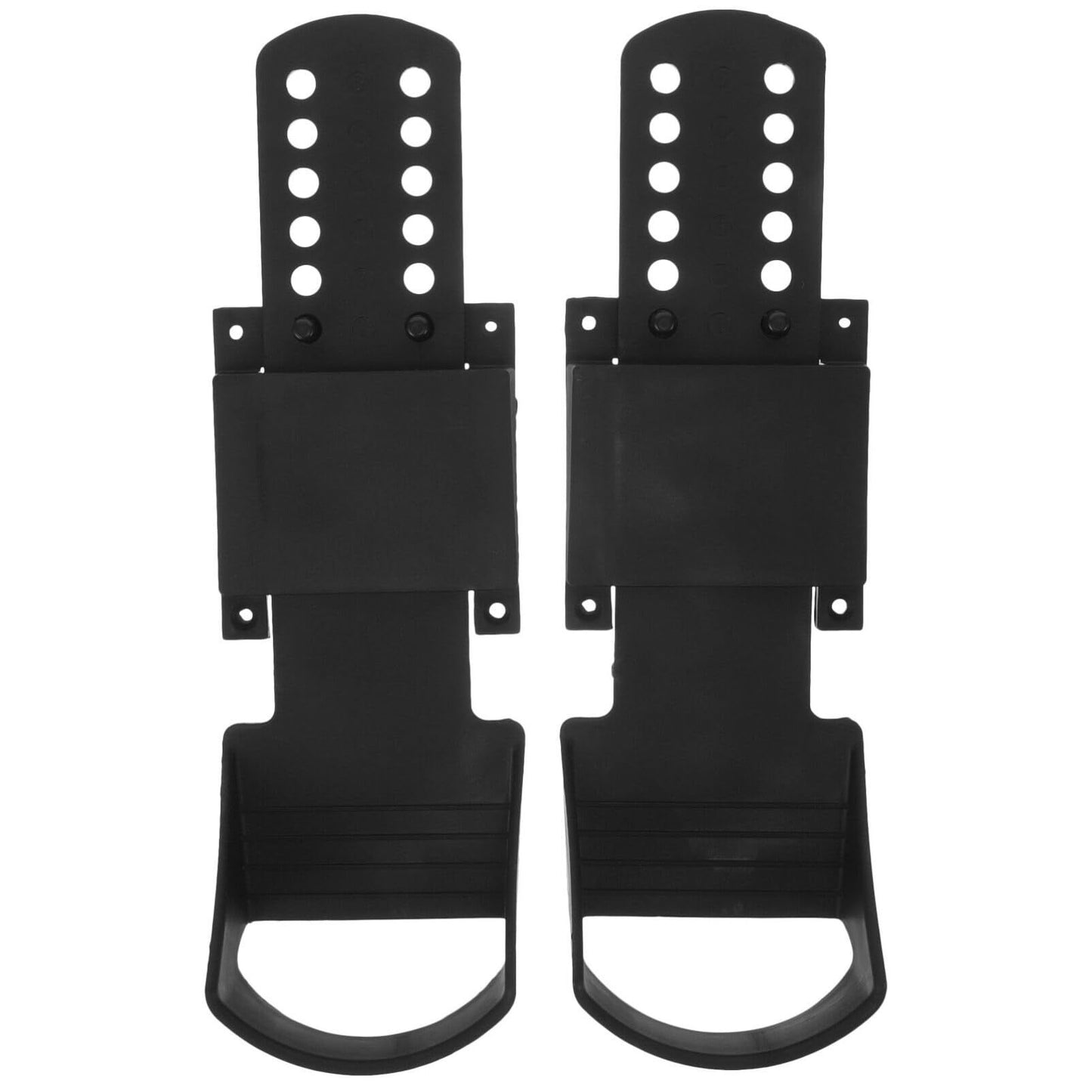 Rowing Machine Foot Pedals 1 Pair Exercise Machine Pedal Part Trainer Pedal Replacement Bicycle Accessories for Home Gym Walking