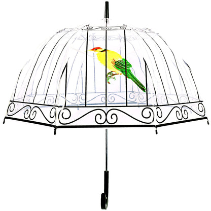 Clear Bubble Umbrella for Girls and Women,Clear Kids Umbrella Dome Shape, Auto Open Transparent Rain Girls