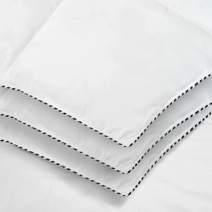 Royal Comfort Bamboo Blend Quilt 250GSM Luxury Duvet 100% Cotton Cover - Queen - White - Mekamart Australia
