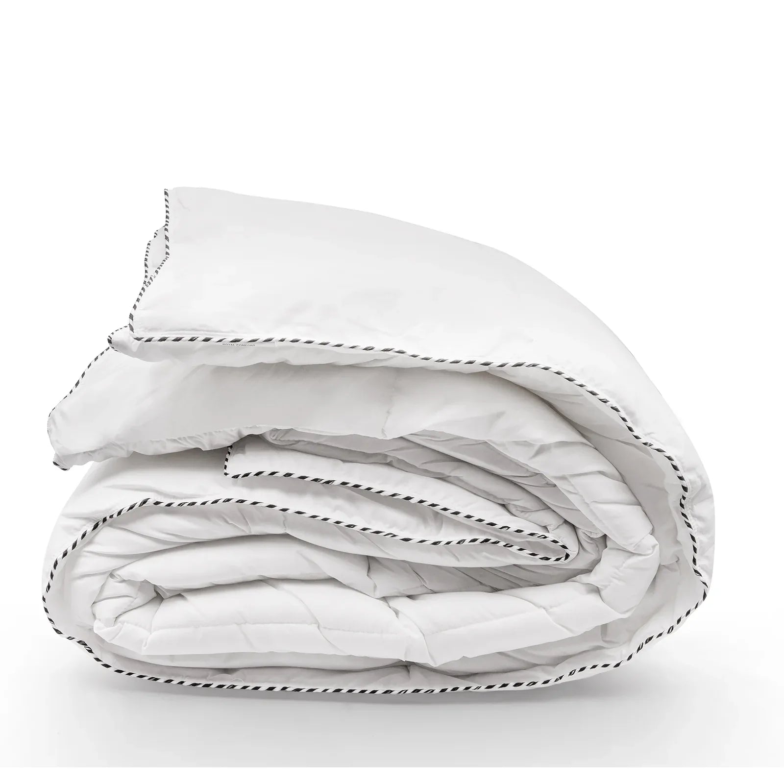 Royal Comfort Bamboo Blend Quilt 250GSM Luxury Duvet 100% Cotton Cover - Queen - White - Mekamart Australia