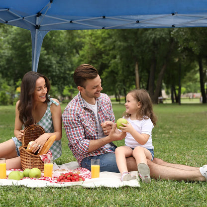 Arcadia Furniture 3M x 3M Outdoor Folding Tent - Navy - Mekamart Australia