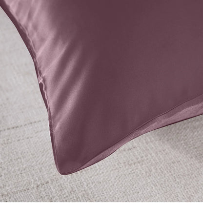 Royal Comfort Pure Silk Pillow Case 100% Mulberry Silk Hypoallergenic Pillowcase - Malaga Wine - Mekamart Australia