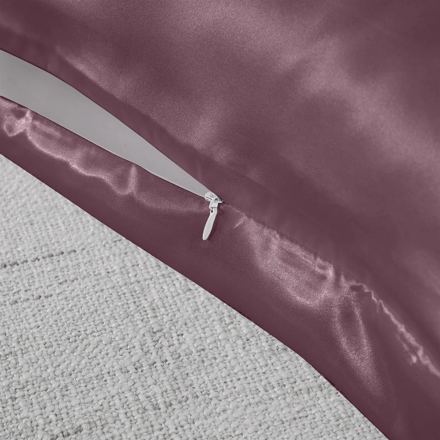 Royal Comfort Pure Silk Pillow Case 100% Mulberry Silk Hypoallergenic Pillowcase - Malaga Wine - Mekamart Australia