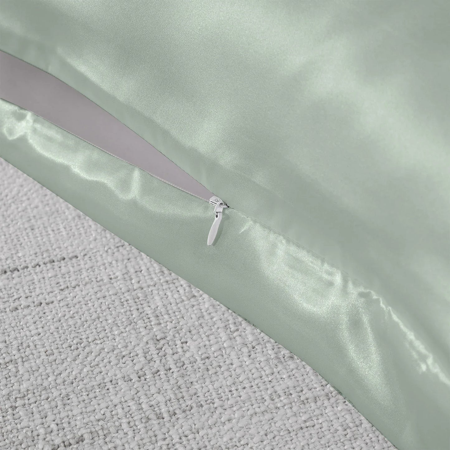 Royal Comfort Pure Silk Pillow Case 100% Mulberry Silk Hypoallergenic Pillowcase - Sage - Mekamart Australia