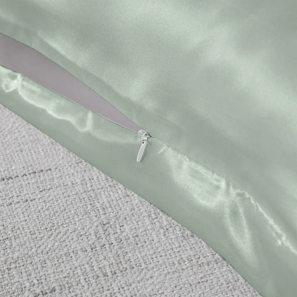 Royal Comfort Pure Silk Pillow Case 100% Mulberry Silk Hypoallergenic Pillowcase - Sage - Mekamart Australia