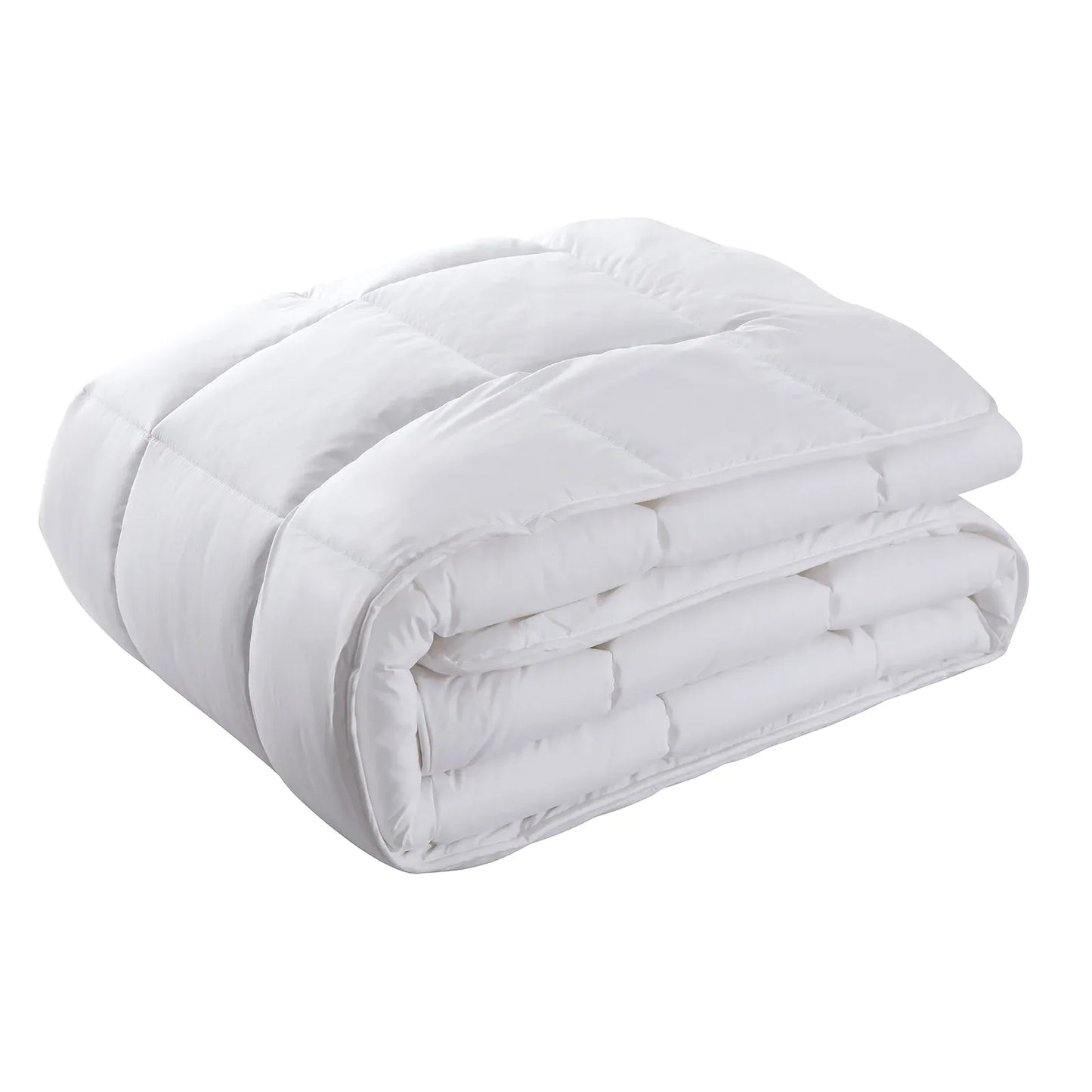 Royal Comfort 800GSM Silk Blend Quilt Duvet Ultra Warm Winter Weight - Single - White - Mekamart Australia