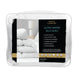 Royal Comfort 800GSM Silk Blend Quilt Duvet Ultra Warm Winter Weight - Single - White - Mekamart Australia