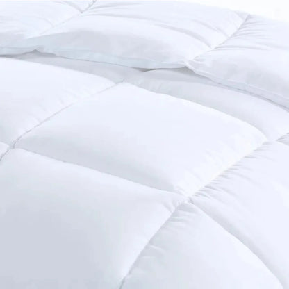 Royal Comfort 800GSM Silk Blend Quilt Duvet Ultra Warm Winter Weight - Double - White - Mekamart Australia