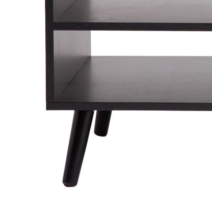 Casa Decor Tulum Rattan Coffee Table Storage Drawer Furniture Wooden Black - Mekamart Australia