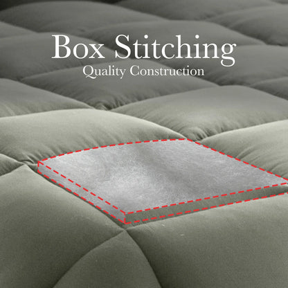 Royal Comfort 350GSM Charcoal Bamboo Quilt Luxury Bedding Duvet All Seasons - King - Charcoal - Mekamart Australia