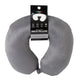 Milano Decor Memory Foam Travel Neck Pillow With Clip Cushion Support Soft Grey - Mekamart Australia