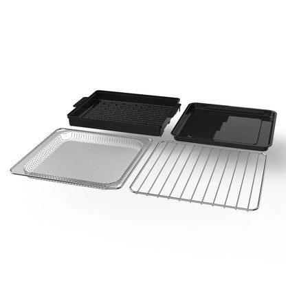 Kitchen Couture 9-In-1 Sensei XL Flip Air Fryer Oven Grill Stainless Steel - Mekamart Australia