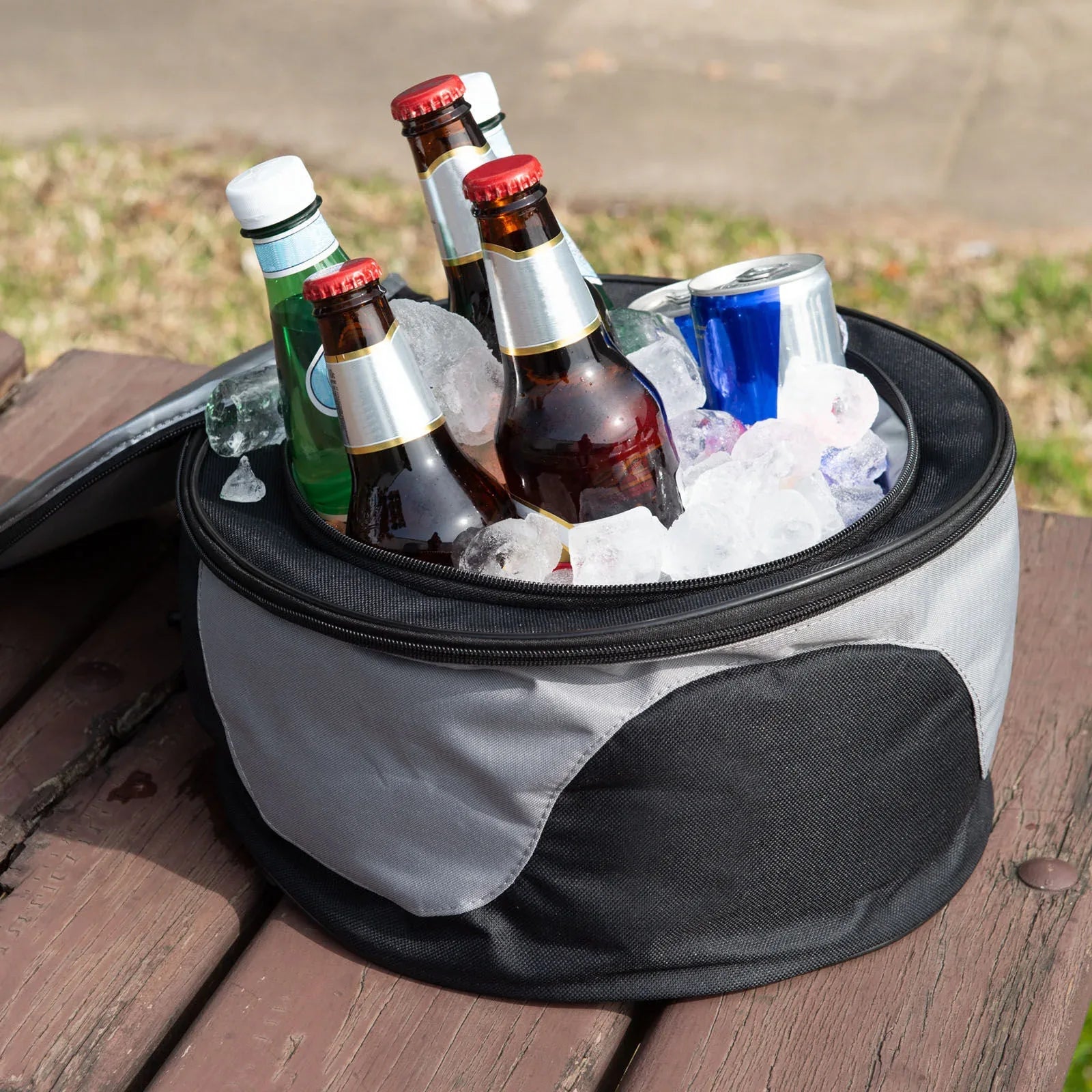 Havana Outdoors 2-IN-1 BBQ Grill Cooler Combo Set Outdoor Camping Picnic - Mekamart Australia