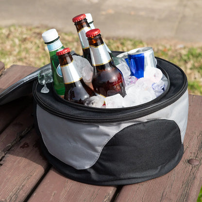 Havana Outdoors 2-IN-1 BBQ Grill Cooler Combo Set Outdoor Camping Picnic - Mekamart Australia