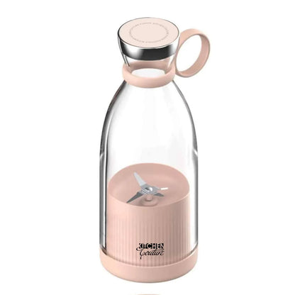 Kitchen Couture Fusion Portable Blender Electric Hand Held Mixer Shaker Maker - Pink - Mekamart Australia