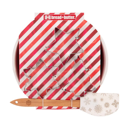 Bread and Butter Electroplate Snowflake Mini Mix Bowl Set - Gold - Mekamart Australia