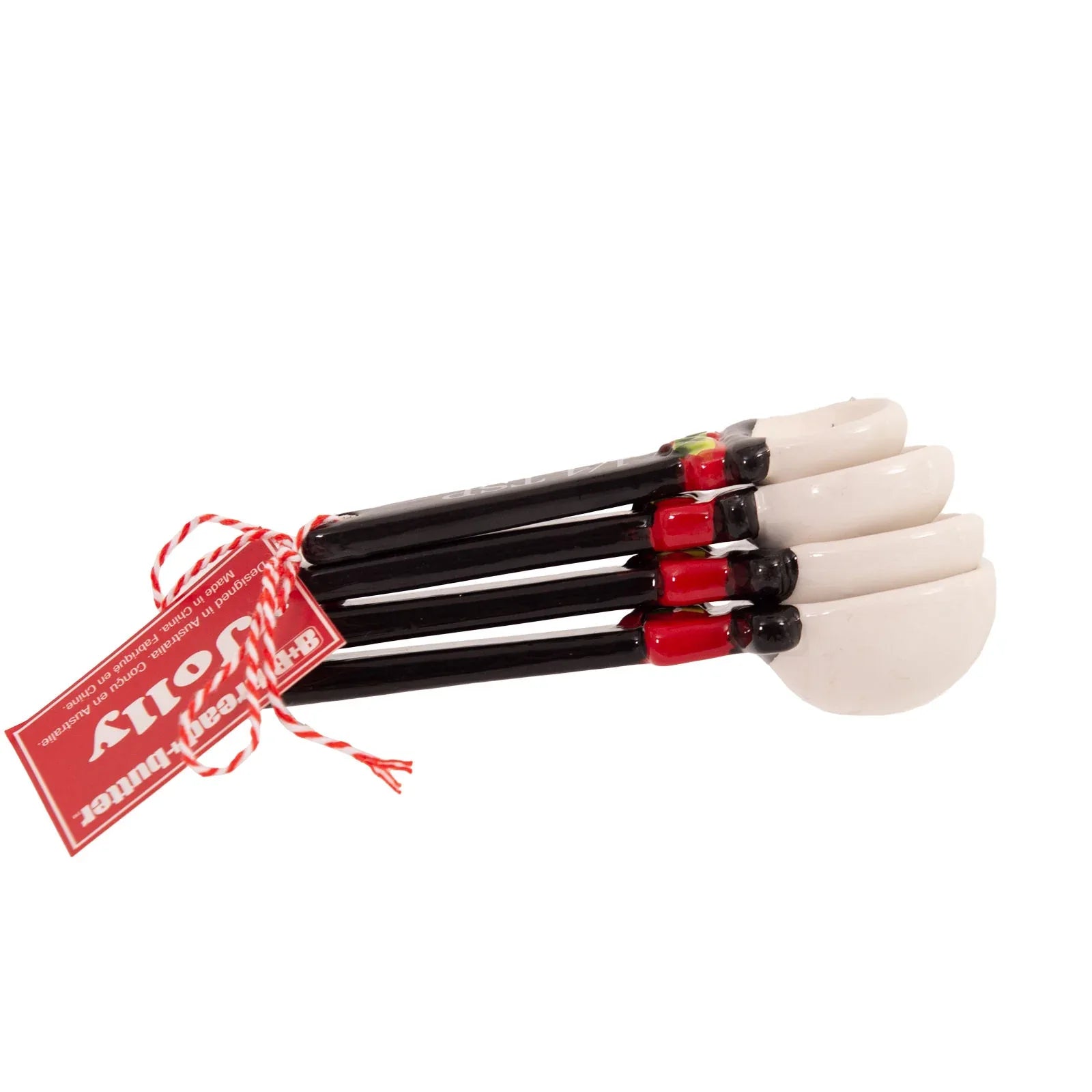 Bread and Butter Snowman Spoons 4 Pack - Mekamart Australia