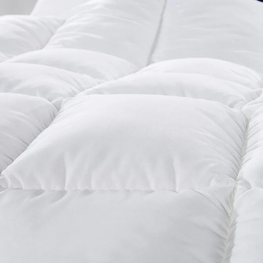 500GSM Soft Goose Feather Down Quilt Duvet 95% Feather 5% Down All-Seasons - Double - White - Mekamart Australia