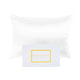 Royal Comfort Mulberry Soft Silk Hypoallergenic Pillowcase Twin Pack 51 x 76cm - White - Mekamart Australia
