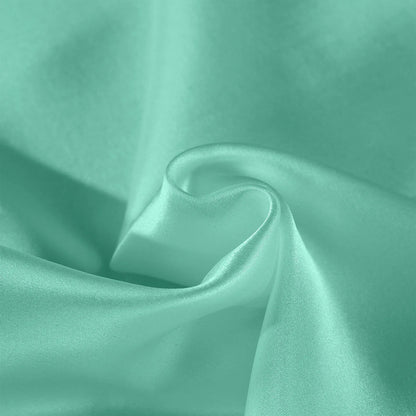 Royal Comfort Mulberry Soft Silk Hypoallergenic Pillowcase Twin Pack 51 x 76cm - Mint - Mekamart Australia