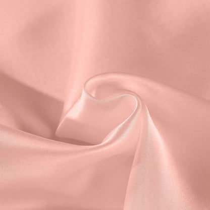 Royal Comfort Mulberry Soft Silk Hypoallergenic Pillowcase Twin Pack 51 x 76cm - Blush - Mekamart Australia