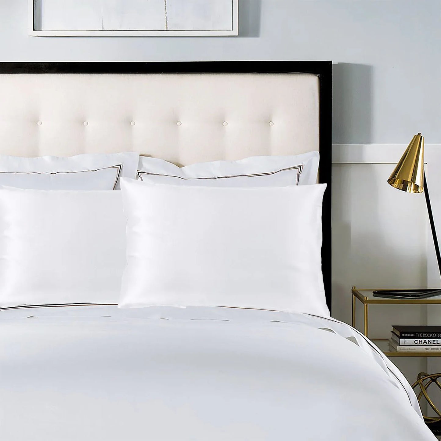 Royal Comfort Pure Silk Pillow Case 100% Mulberry Silk Hypoallergenic Pillowcase - White - Mekamart Australia