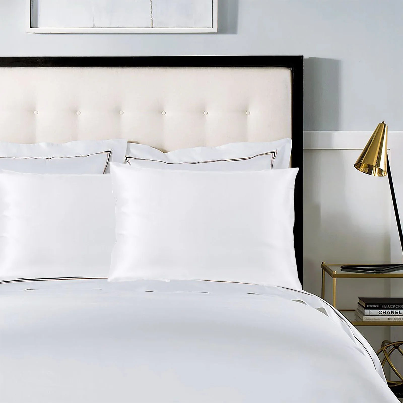 Royal Comfort Pure Silk Pillow Case 100% Mulberry Silk Hypoallergenic Pillowcase - White - Mekamart Australia