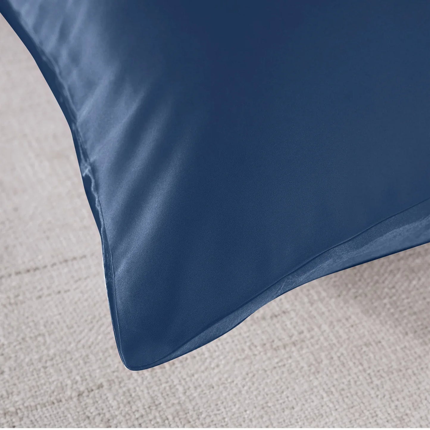 Royal Comfort Pure Silk Pillow Case 100% Mulberry Silk Hypoallergenic Pillowcase - Navy - Mekamart Australia