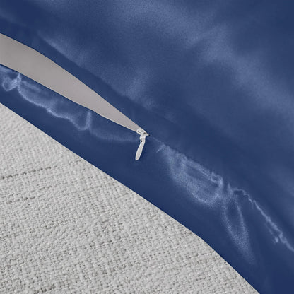 Royal Comfort Pure Silk Pillow Case 100% Mulberry Silk Hypoallergenic Pillowcase - Navy - Mekamart Australia