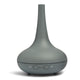 Essential Oil Diffuser Ultrasonic Humidifier Aromatherapy LED Light 200ML 3 Oils - Matte Grey - Mekamart Australia
