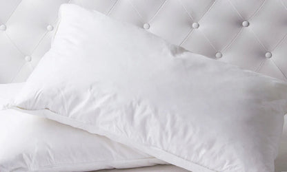 50% Duck Feather & 50% Duck Down Quilt 500GSM + Duck Pillows Twin Pack Combo - Double - White - Mekamart Australia