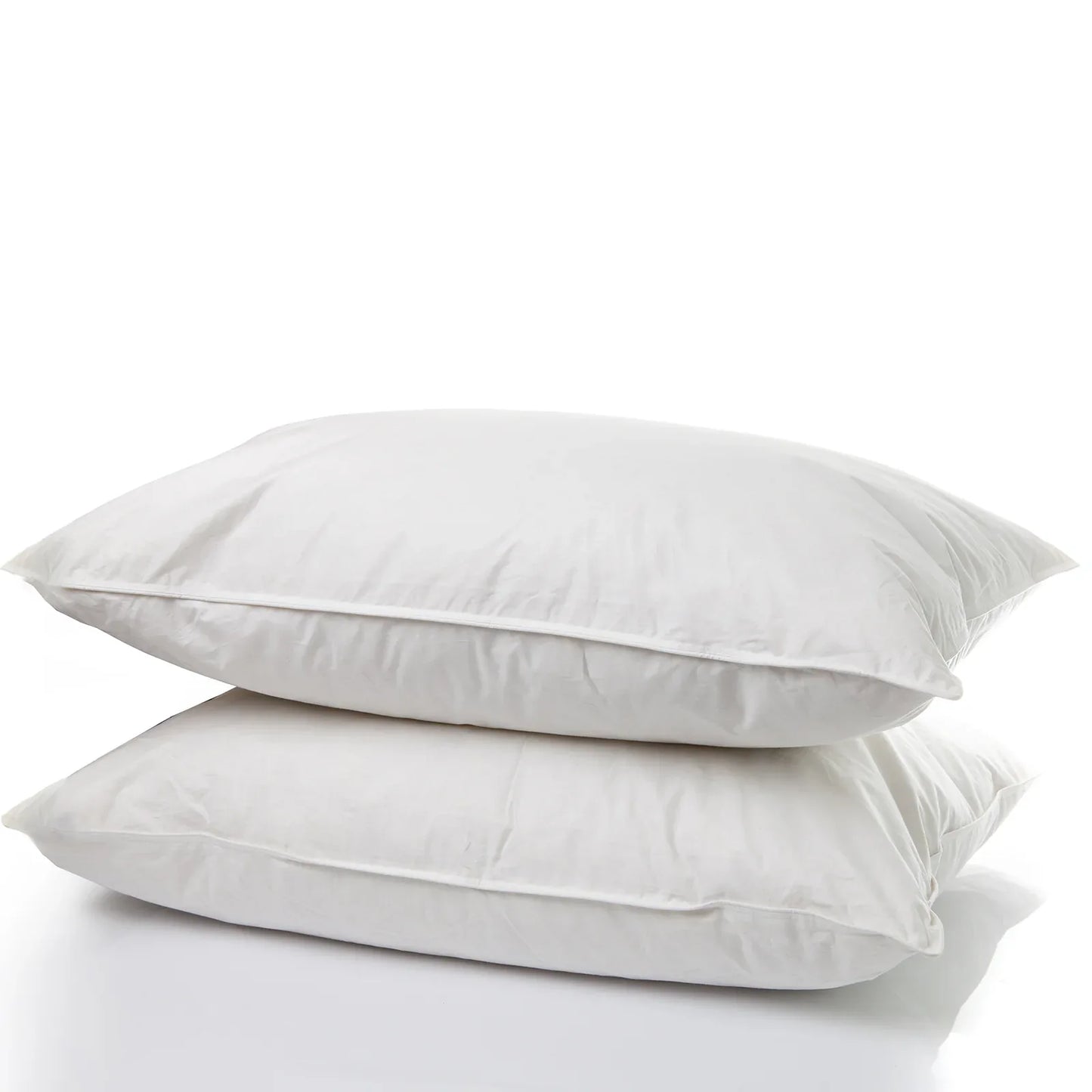 Royal Comfort 1800GSM Duck Feather Down Topper And 1000GSM 2 Duck Pillows Set - Queen - White - Mekamart Australia