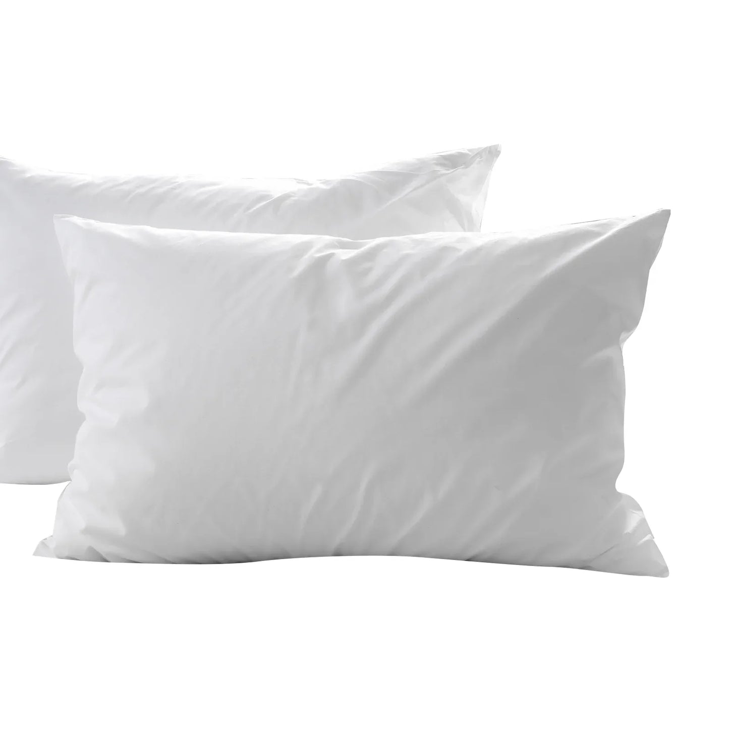 Royal Comfort 1800GSM Duck Feather Down Topper And 1000GSM 2 Duck Pillows Set - Queen - White - Mekamart Australia