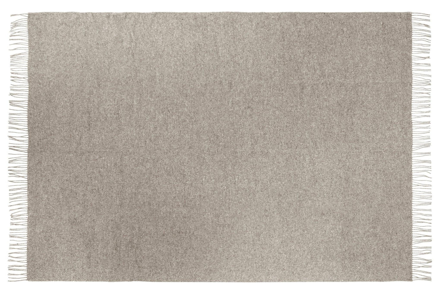 Chiswick Throw - Merino Wool/Cashmere - Stone - Mekamart Australia