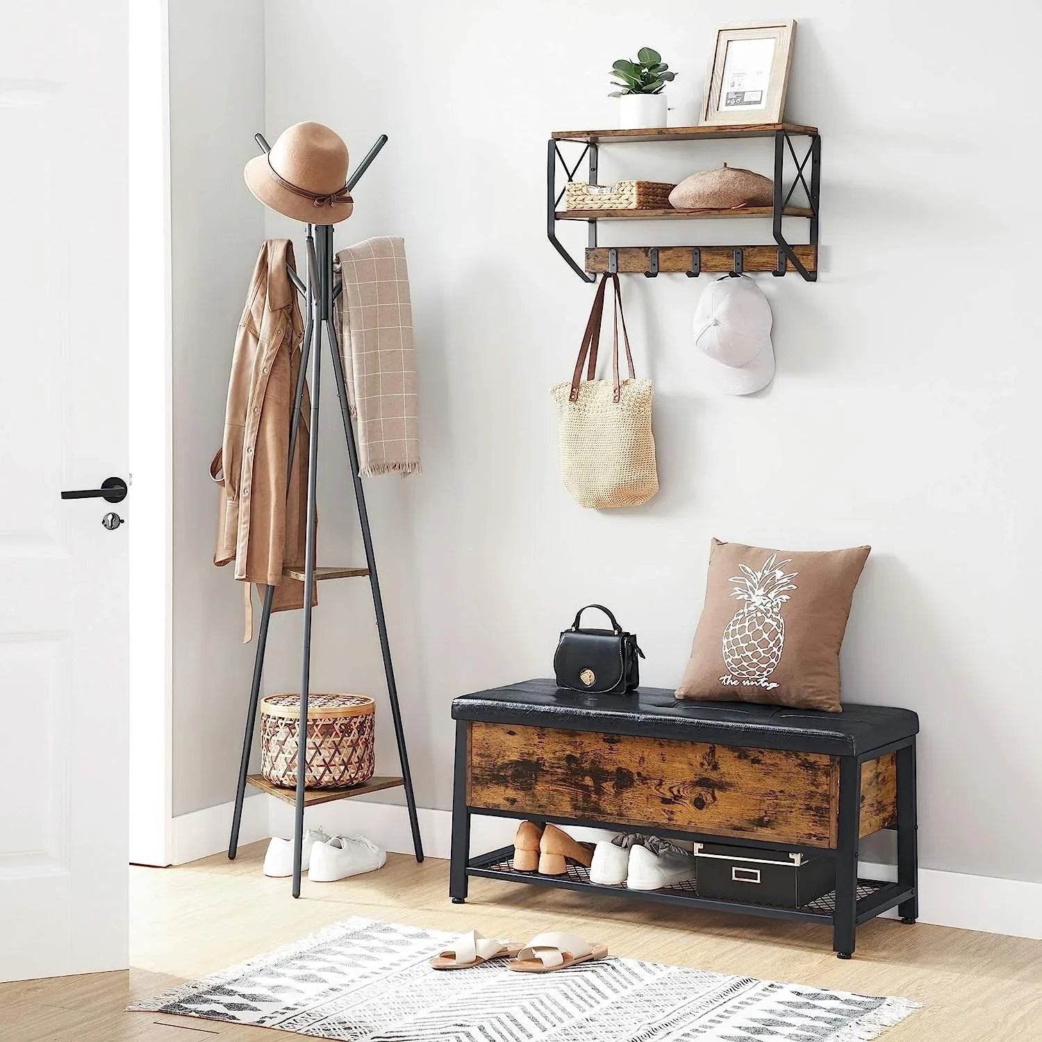 2 Tier Shoe Storage Bench - Mekamart Australia