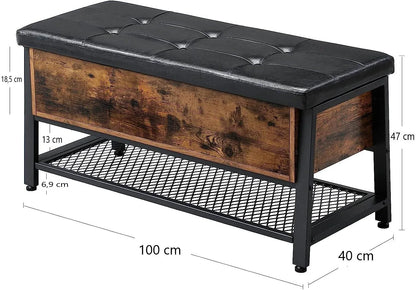 2 Tier Shoe Storage Bench - Mekamart Australia