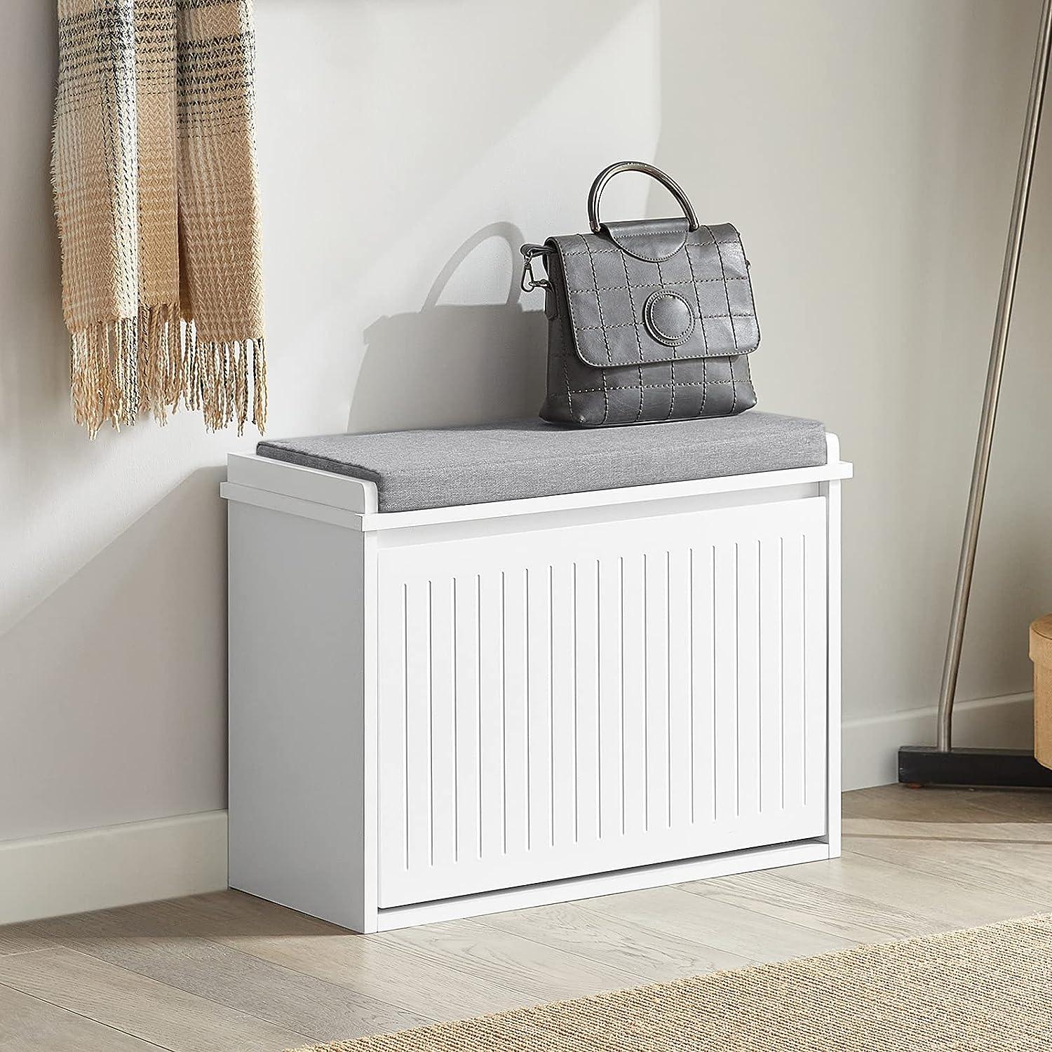 Hallway Shoe Bench Rack Cabinet Seat Cushion - Mekamart Australia