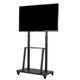 32-80 Rolling TV Stand with 2-Tier Shelf Adjustable Mount - Mekamart Australia