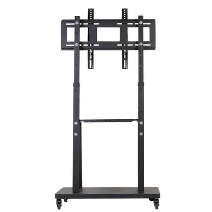32-80 Rolling TV Stand with 2-Tier Shelf Adjustable Mount - Mekamart Australia