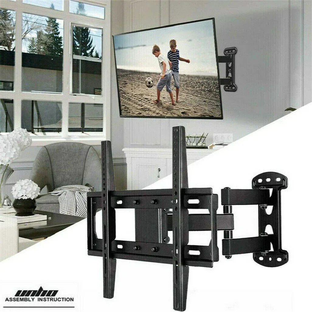 Full Motion TV Wall Mount Bracket 27-55 for Samsung TCL Hisense - Mekamart Australia