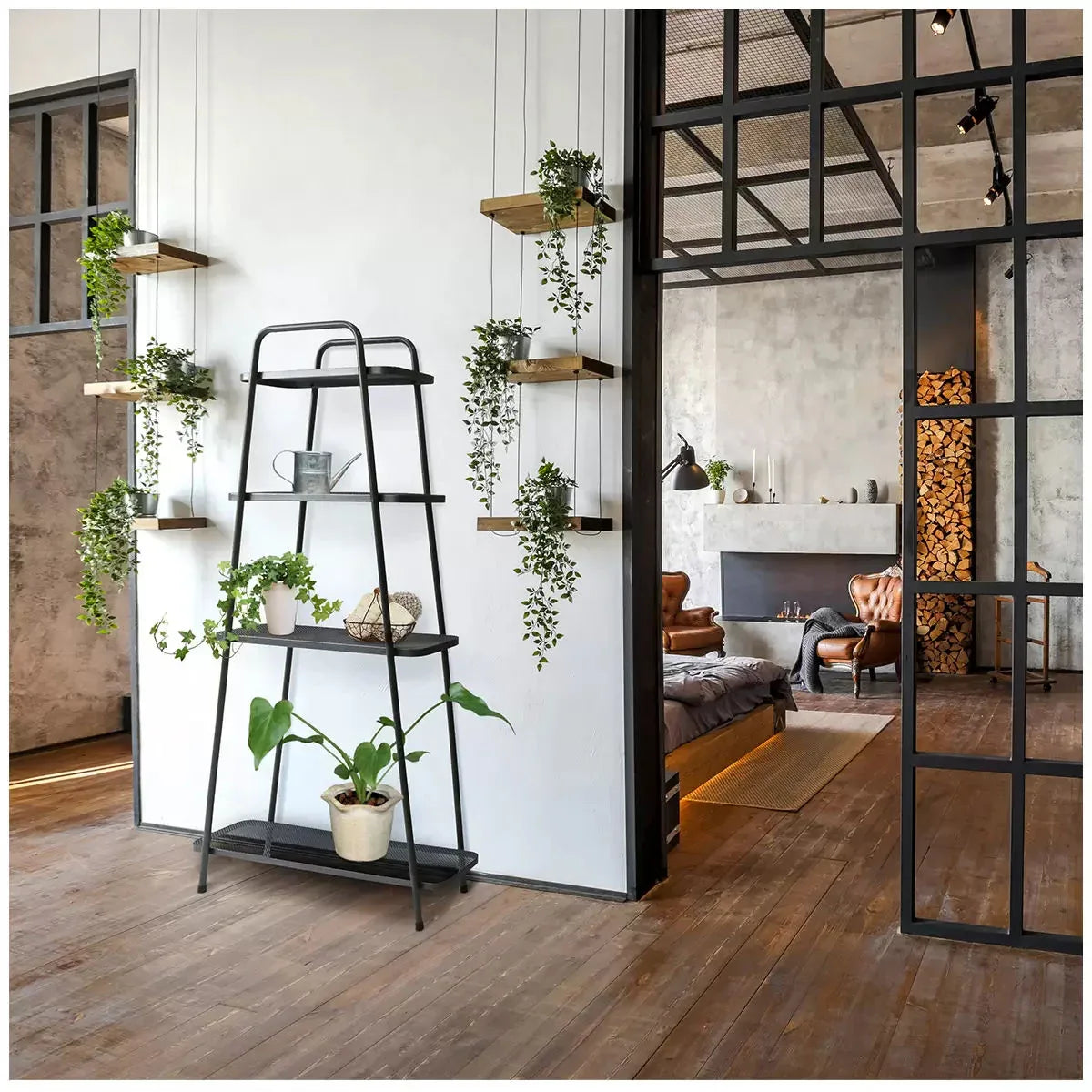 Takasho 4 Tier Modern Plant Stand - Mekamart Australia