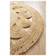 Atrium pilu natural rug 150 x 150cm - Mekamart Australia