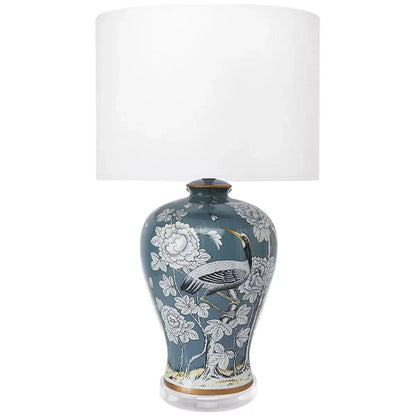 Seraphine table lamp blue - Mekamart Australia