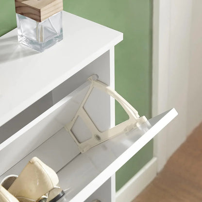 2 Drawer Shoe Cabinet Storage Unit - Mekamart Australia